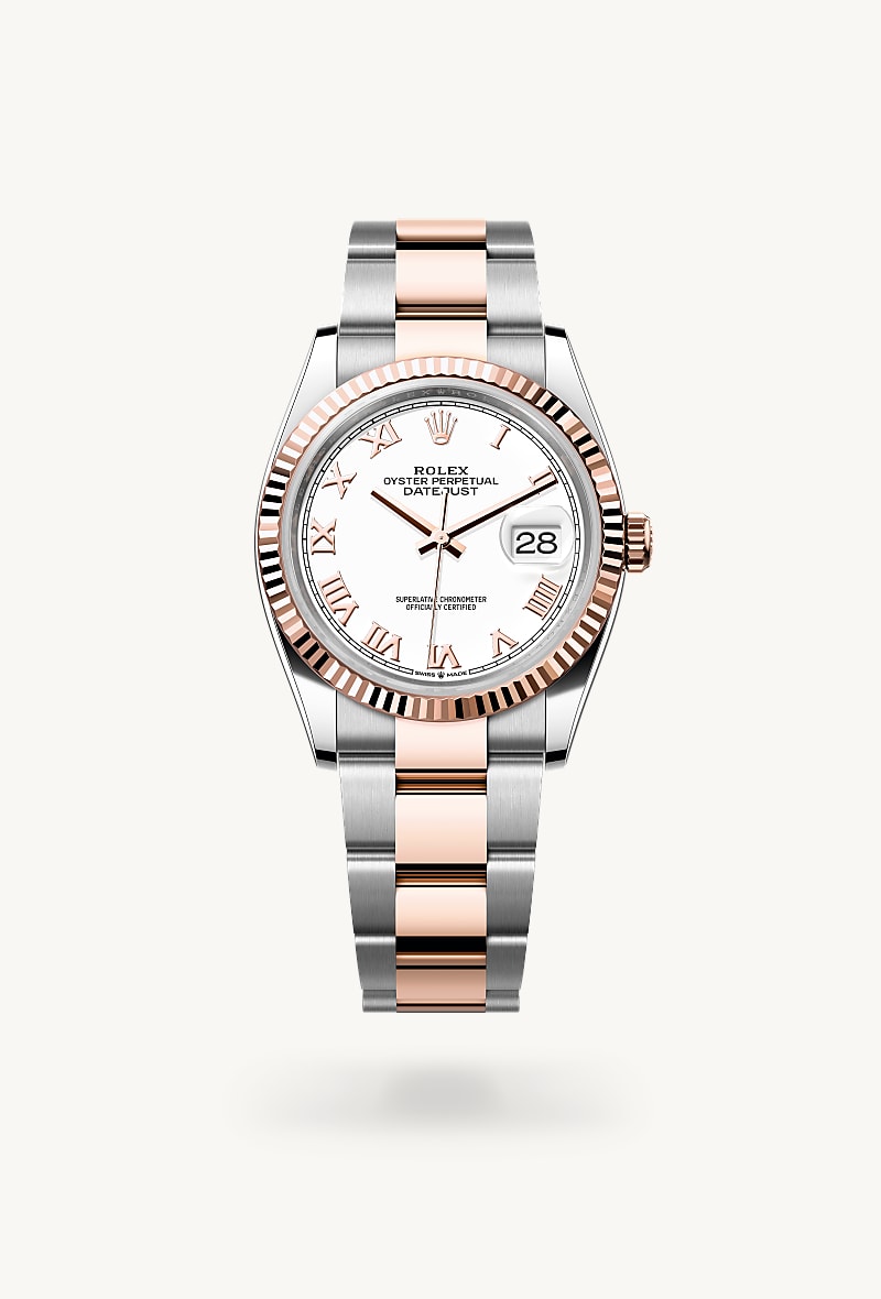Rolex Datejust de Everose Rolesor - combination of Oystersteel and Everose gold, M126231-0016 - Jael Joyería