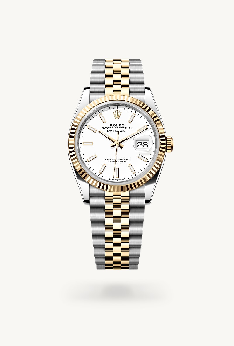 Rolex Datejust de Yellow Rolesor - combination of Oystersteel and yellow gold, M126233-0019 - Jael Joyería