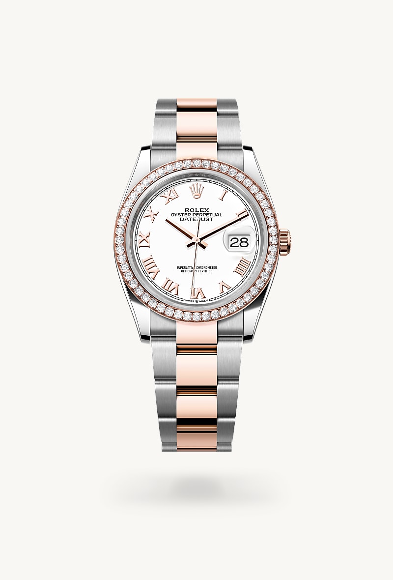 Rolex Datejust de Everose Rolesor - combination of Oystersteel and Everose gold, M126281RBR-0004 - Jael Joyería