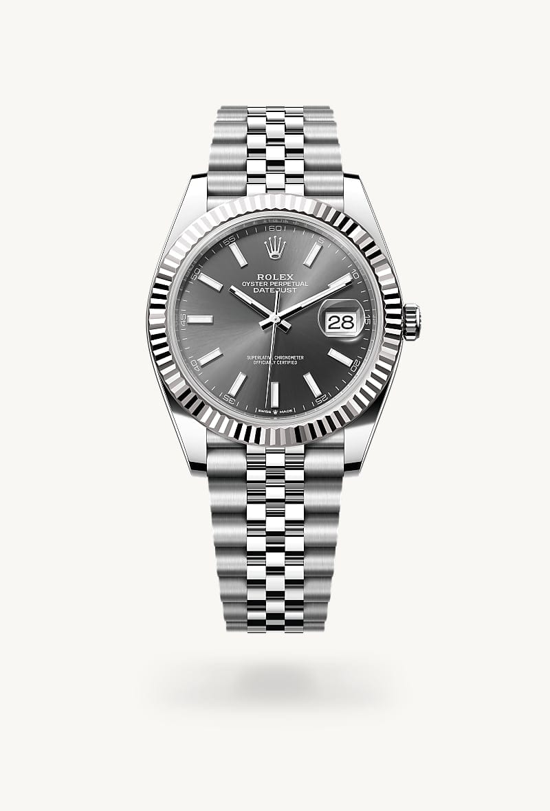 Rolex Datejust de White Rolesor - combination of Oystersteel and white gold, M126334-0014 - Jael Joyería