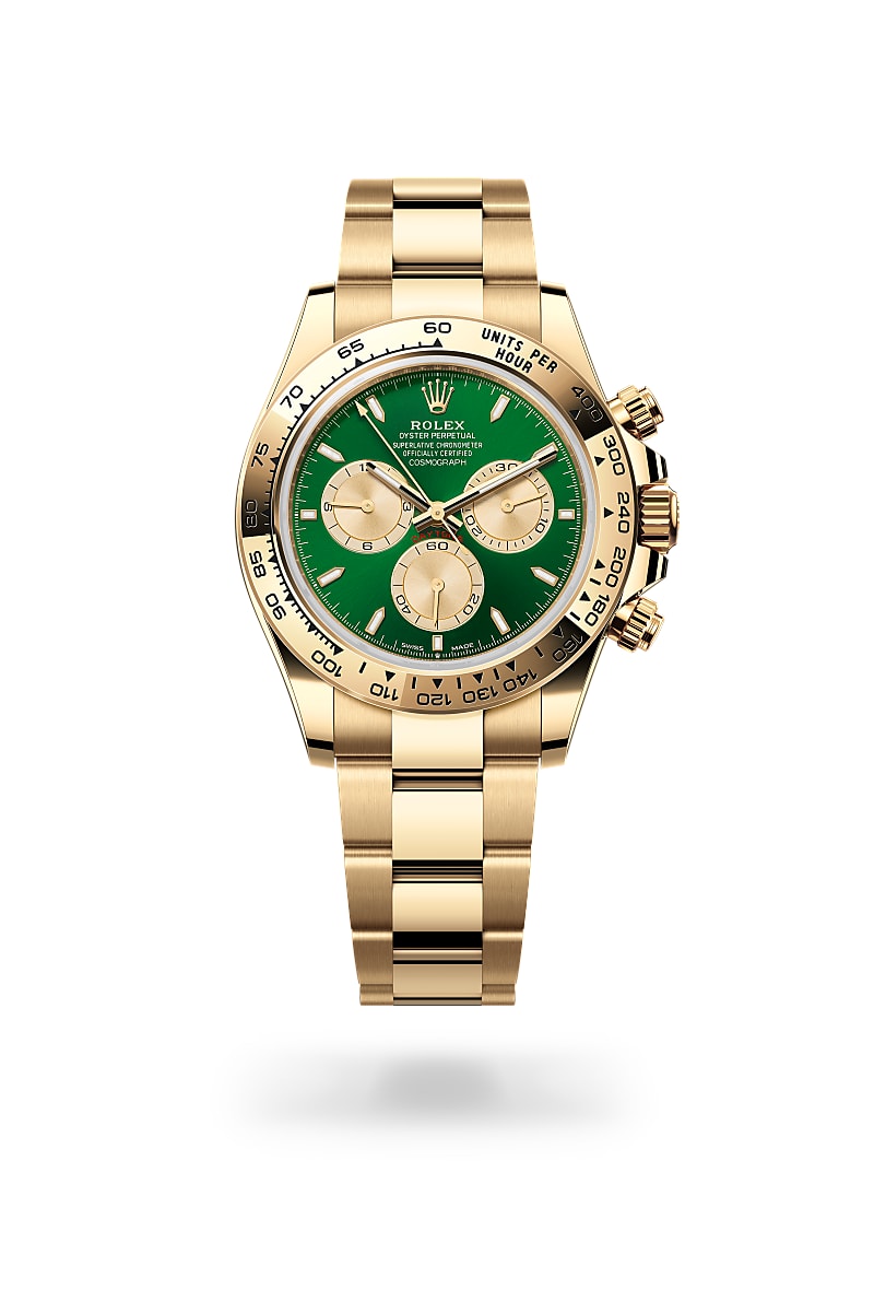 Rolex Cosmograph Daytona de 18 ct yellow gold, M126508-0008 - Jael Joyería