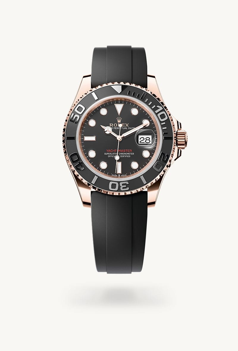 Rolex Yacht-Master de 18 ct Everose gold, M126655-0002 - Jael Joyería