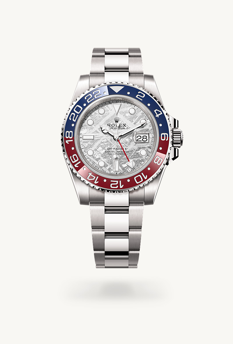 Rolex GMT-Master II de 18 ct white gold, M126719BLRO-0002 - Jael Joyería