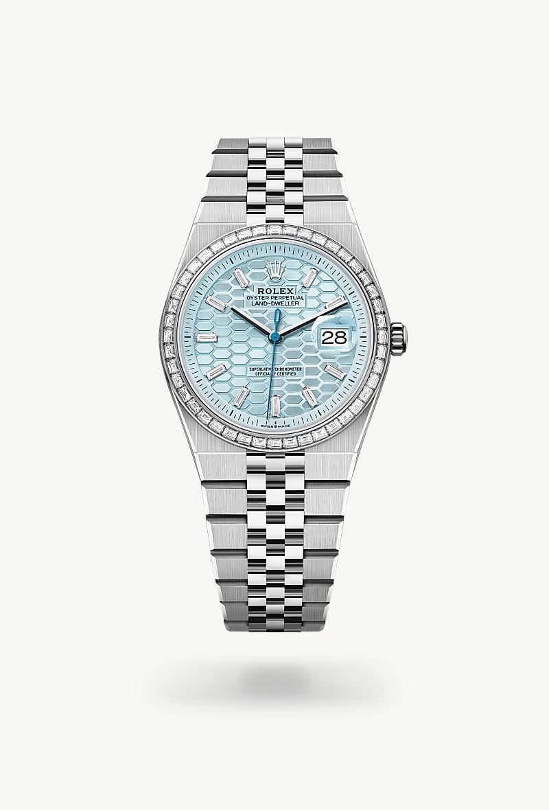 Rolex Land-Dweller de Platinum, M127286TBR-0001 - Jael Joyería