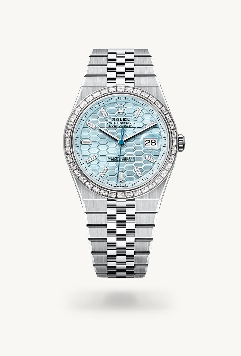 Rolex Land-Dweller de Platinum, M127386TBR-0001 - Jael Joyería
