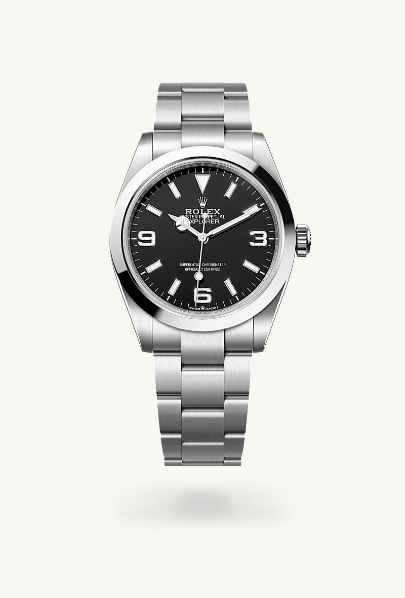 Rolex Explorer de Oystersteel, M224270-0001 - Jael Joyería