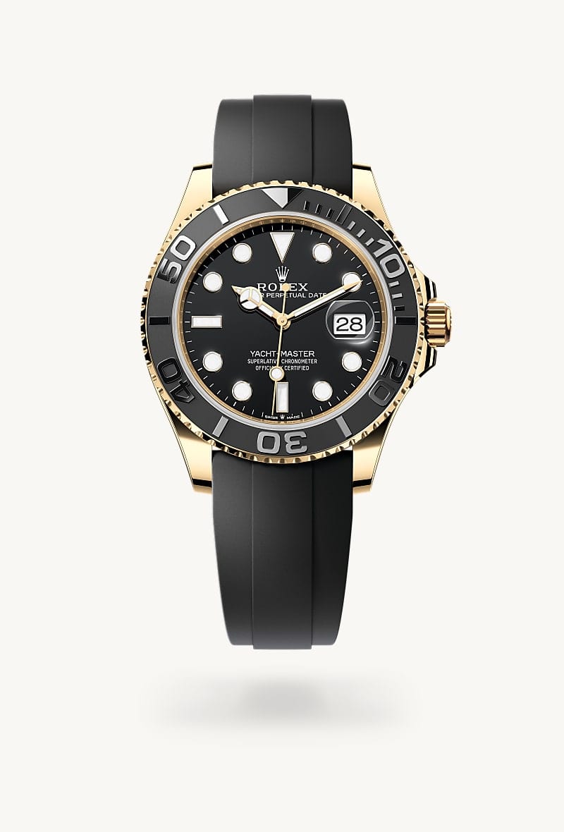 Rolex Yacht-Master de 18 ct yellow gold, M226658-0001 - Jael Joyería