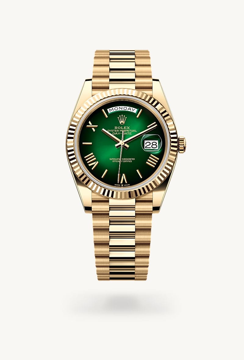 Rolex Day-Date de 18 ct yellow gold, M228238-0069 - Jael Joyería