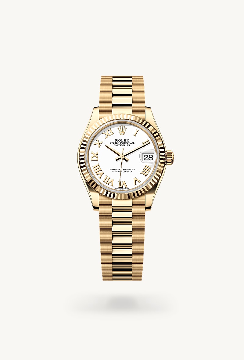 Rolex Datejust de 18 ct yellow gold, M278278-0020 - Jael Joyería