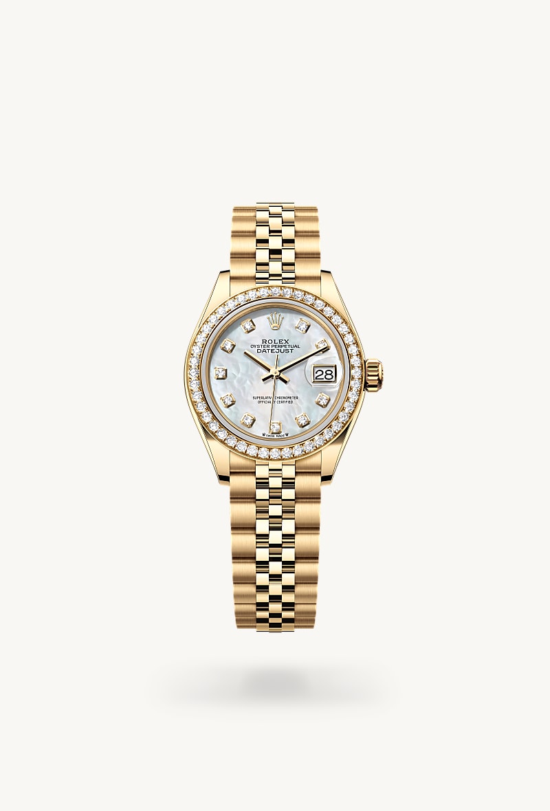 Rolex Lady-Datejust de 18 ct yellow gold, M279138RBR-0016 - Jael Joyería