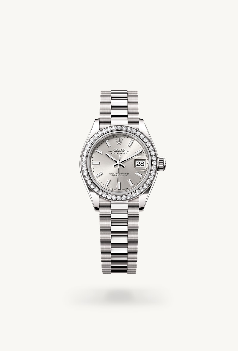 Rolex Lady-Datejust de 18 ct white gold, M279139RBR-0006 - Jael Joyería