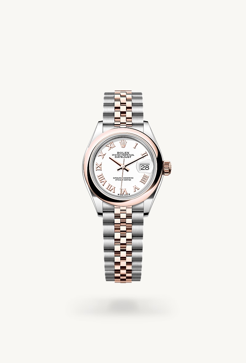 Rolex Lady-Datejust de Everose Rolesor - combination of Oystersteel and Everose gold, M279161-0021 - Jael Joyería