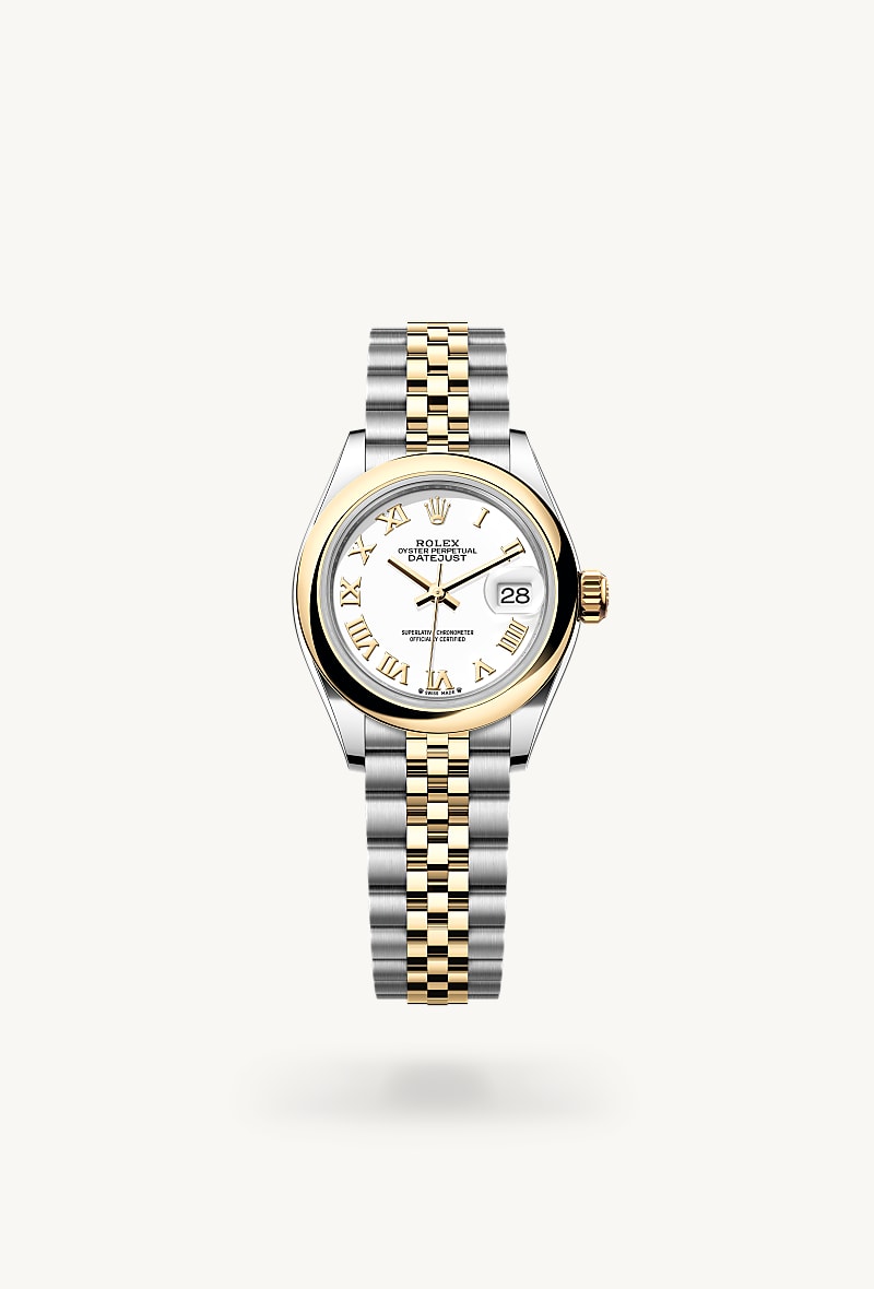 Rolex Lady-Datejust de Yellow Rolesor - combination of Oystersteel and yellow gold, M279163-0023 - Jael Joyería