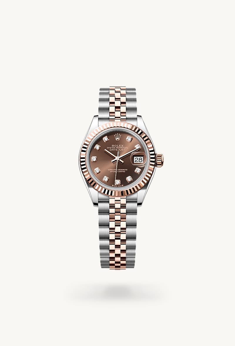 Rolex Lady-Datejust de Everose Rolesor - combination of Oystersteel and Everose gold, M279171-0011 - Jael Joyería