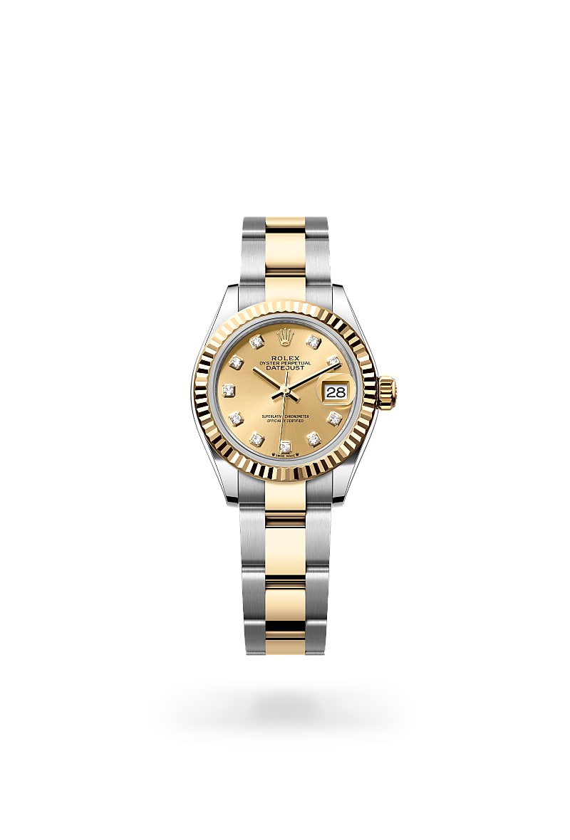 Rolex Lady-Datejust de Yellow Rolesor - combination of Oystersteel and yellow gold, M279173-0012 - Jael Joyería