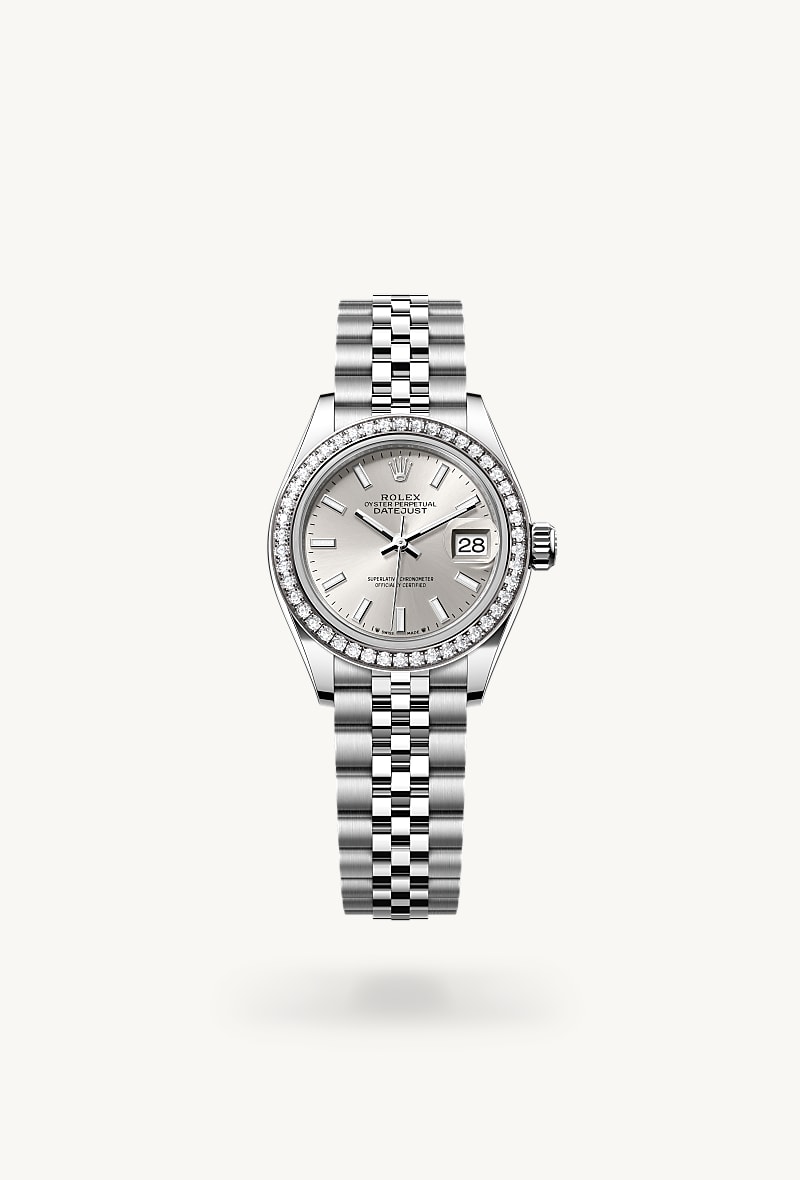 Rolex Lady-Datejust de White Rolesor - combination of Oystersteel and white gold, M279384RBR-0007 - Jael Joyería