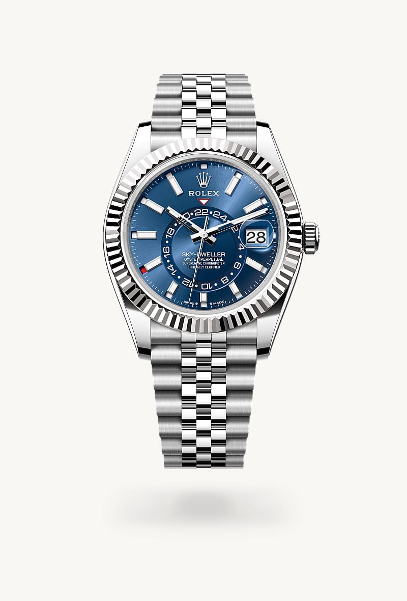 Rolex Sky-Dweller de White Rolesor - combination of Oystersteel and white gold, M336934-0006 - Jael Joyería