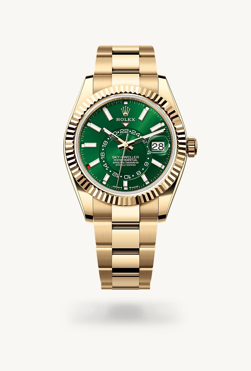 Rolex Sky-Dweller de 18 ct yellow gold, M336938-0007 - Jael Joyería