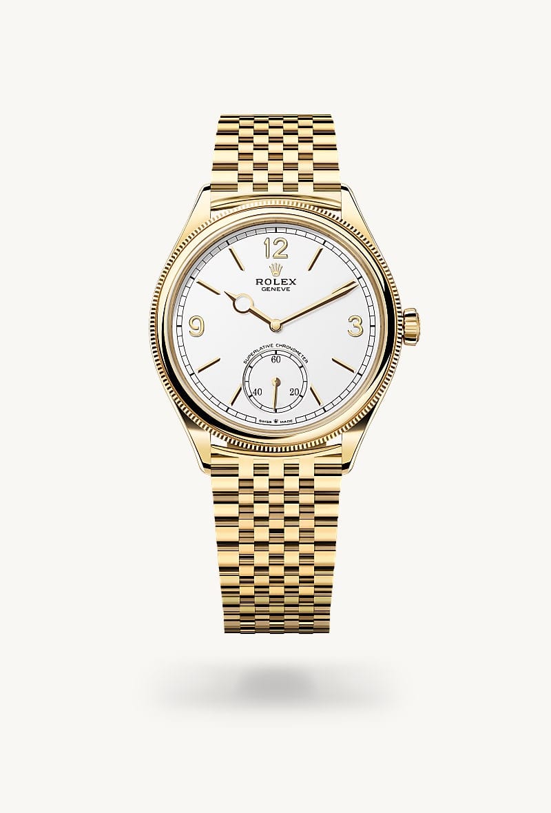 Rolex 1908 de 18 ct yellow gold, M52508-0008 - Jael Joyería