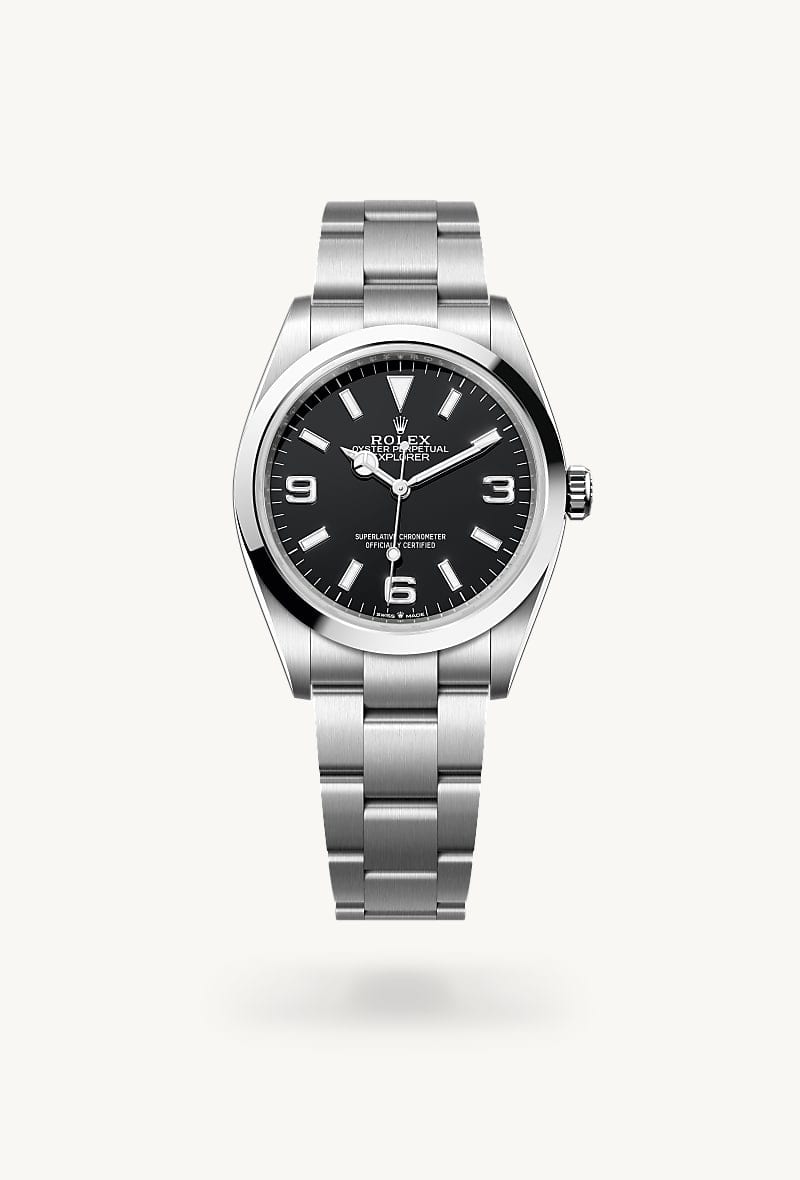 rolex Explorer de Acero Oystersteel, M124270-0001 - Jael Joyería