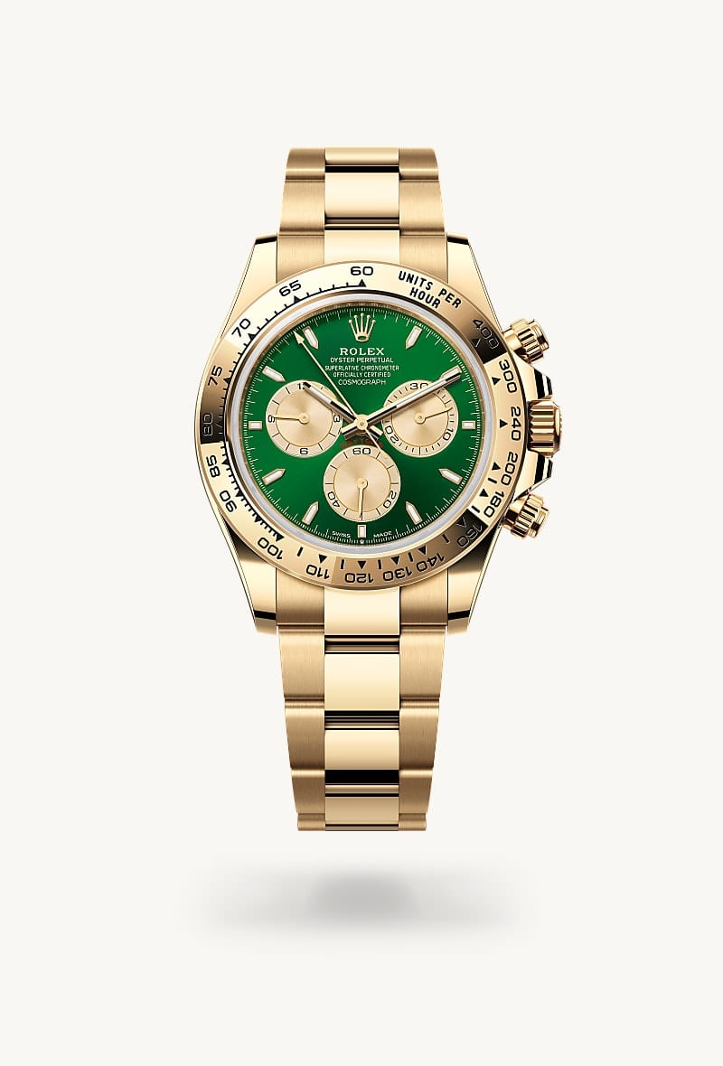 rolex Cosmograph Daytona de oro amarillo de 18 quilates, M126508-0008 - Jael Joyería