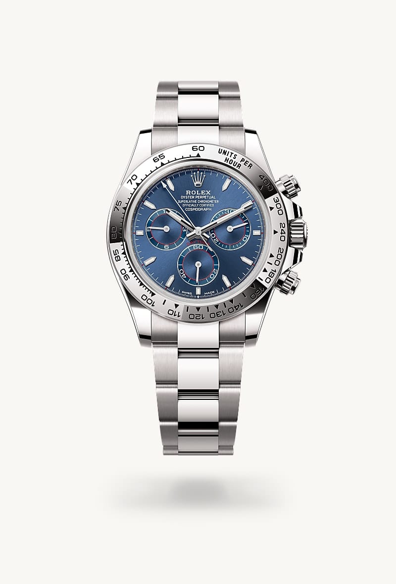 rolex Cosmograph Daytona de Oro blanco de 18 quilates, M126509-0005 - Jael Joyería
