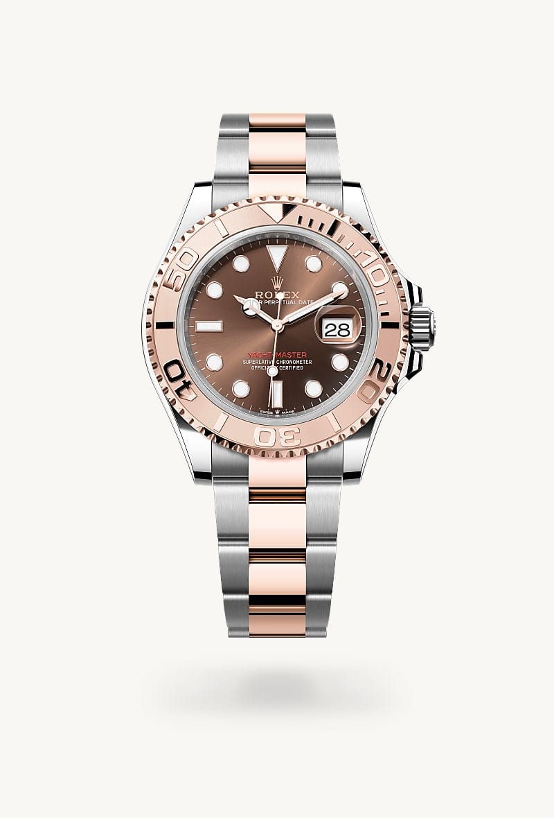 rolex Yacht-Master de Rolesor Everose —combinación de acero Oystersteel y oro Everose, M126621-0001 - Jael Joyería