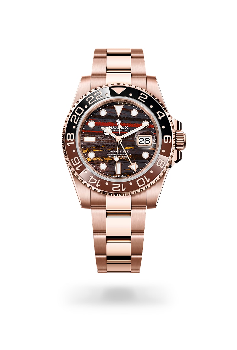 rolex GMT-Master II de Oro Everose de 18 quilates, M126715CHNR-0002 - Jael Joyería
