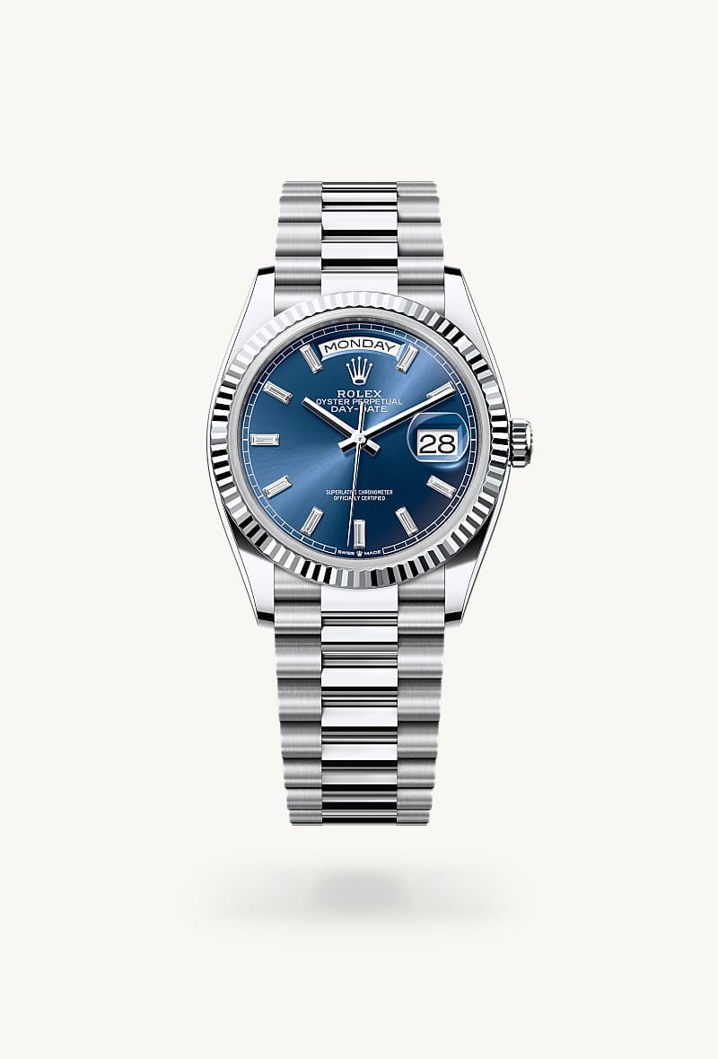 rolex Day-Date de Platino, M128236-0023 - Jael Joyería
