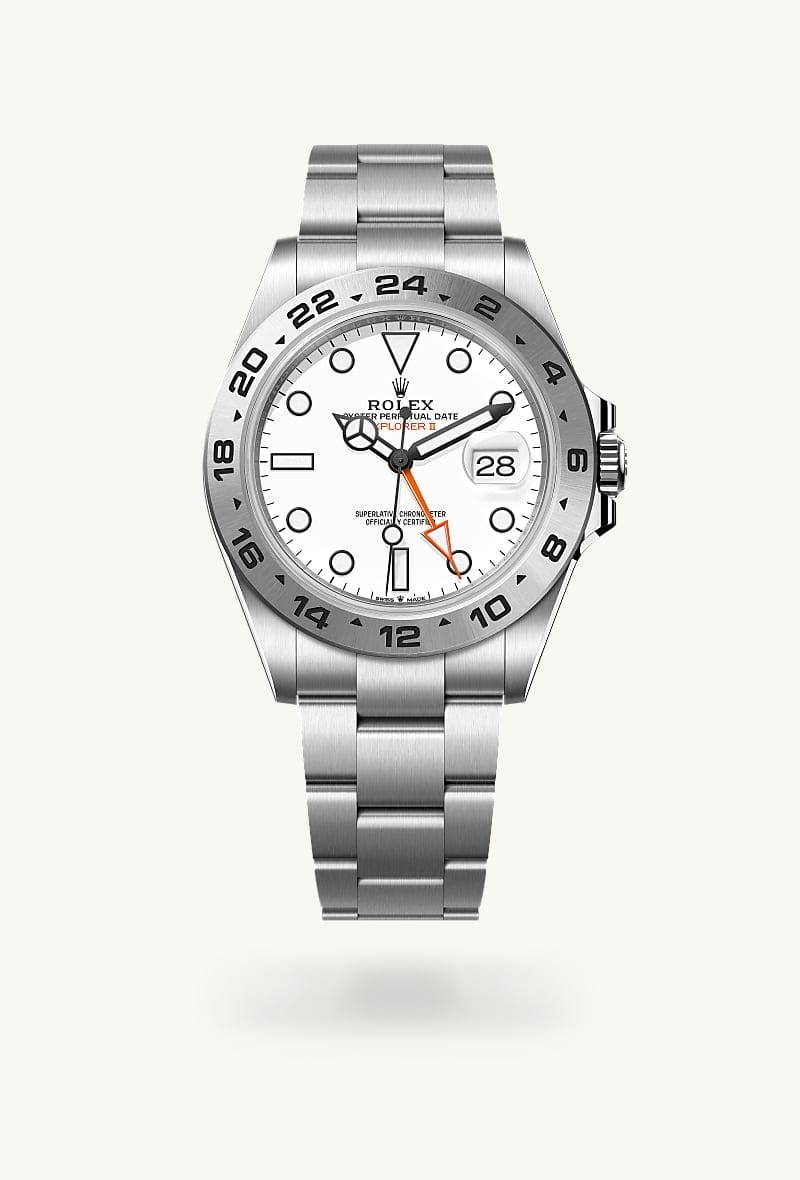 rolex Explorer II de Acero Oystersteel, M226570-0001 - Jael Joyería