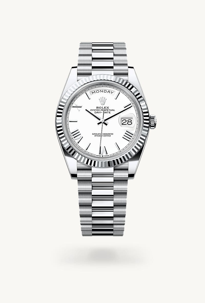 rolex Day-Date de Platino, M228236-0010 - Jael Joyería