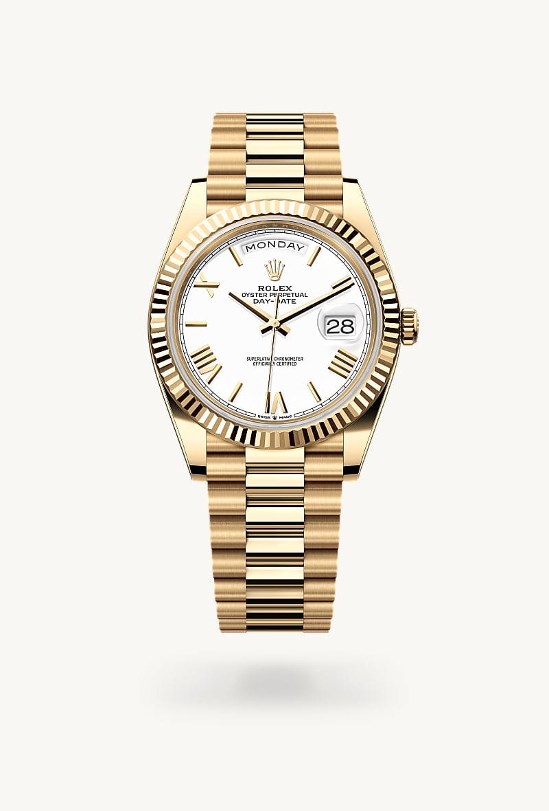 rolex Day-Date de oro amarillo de 18 quilates, M228238-0042 - Jael Joyería