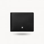 BLACK WALLET WITH 6 CARDS