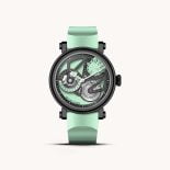 SPEAKE-MARIN WATCH OPENWORKED DUAL TIME MINT 38 MM