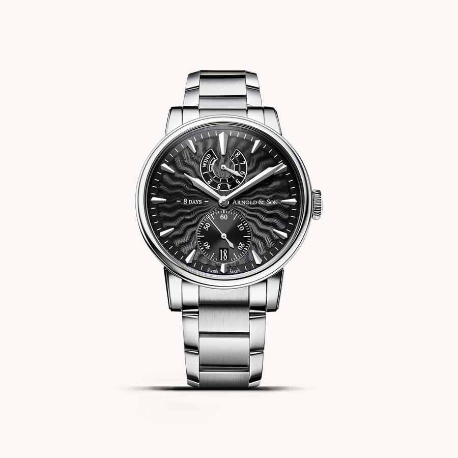 ARNOLD & SON EIGHT-DAY 43MM WATCH