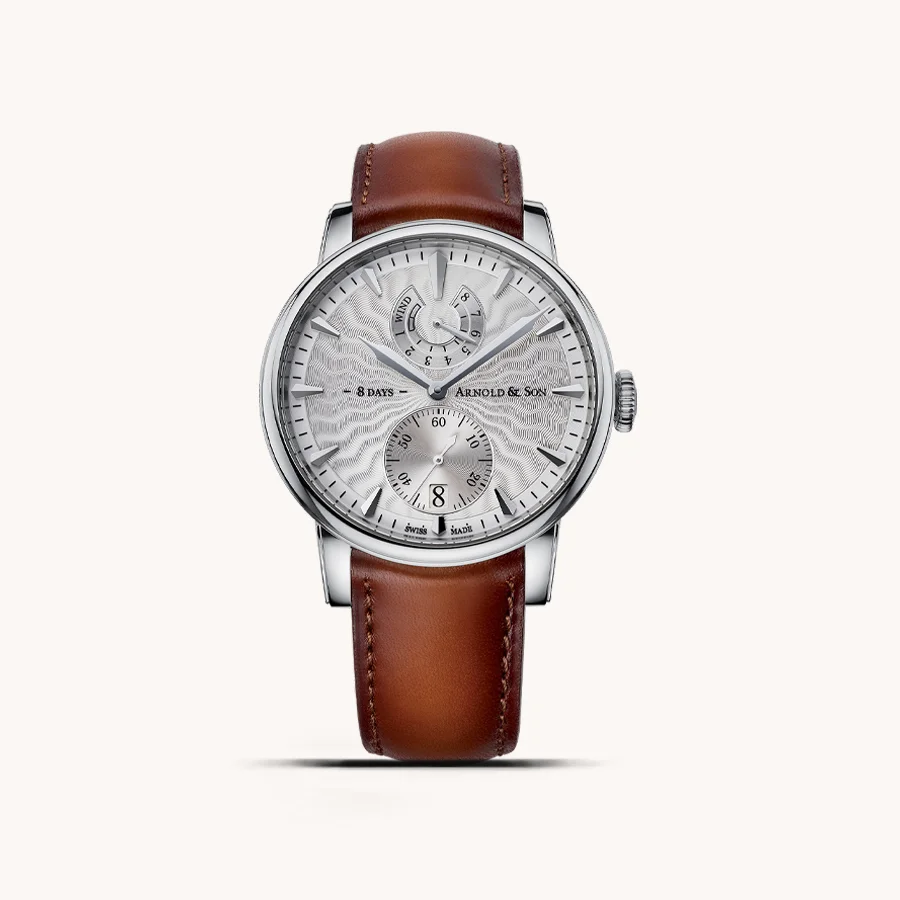 ARNOLD & SON EIGHT-DAY 43MM WATCH
