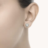 RECARLO ANNIVERSARY LOVE WHITE GOLD EARRINGS