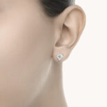 RECARLO EARRINGS ANNIVERSARY LOVE WHITE GOLD