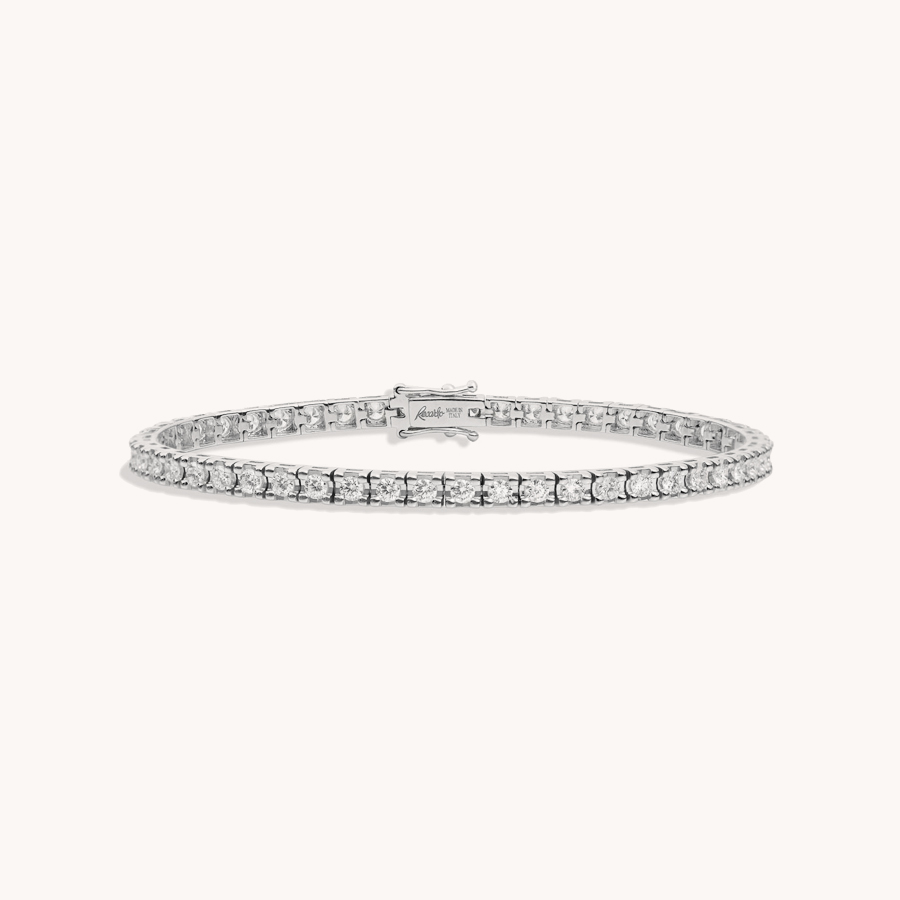 BRACELET RIVIÈRE RECARLO MARIA TERESA WHITE GOLD
