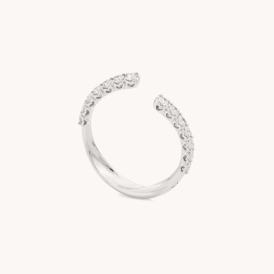 ANILLO RECARLO ANNIVERSARY MORE ORO BLANCO