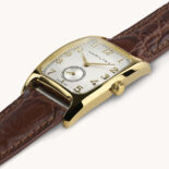 AMERICAN CLASSIC BOULTON WATCH ,ACERO DORADO ESF.BEIGE Nº ARABES