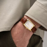 AMERICAN CLASSIC BOULTON WATCH ,ACERO DORADO ESF.BEIGE Nº ARABES