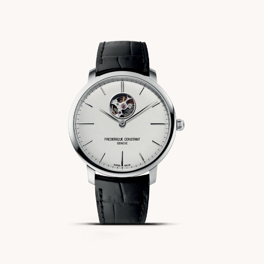 FRÉDERIQUE CONSTANT CLASSICS SLIMLINE HEART BEAT 40MM WATCH