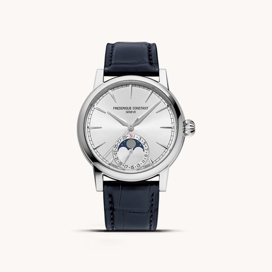 FRÉDERIQUE CONSTANT MANUFACTURE CLASSIC MOONPHASE DATE 40MM WATCH