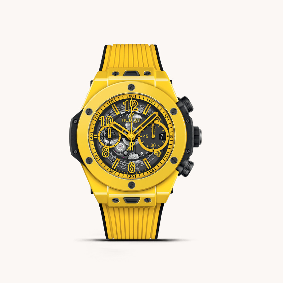 HUBLOT BIG BANG UNICO YELLOW MAGIC 44M WATCH