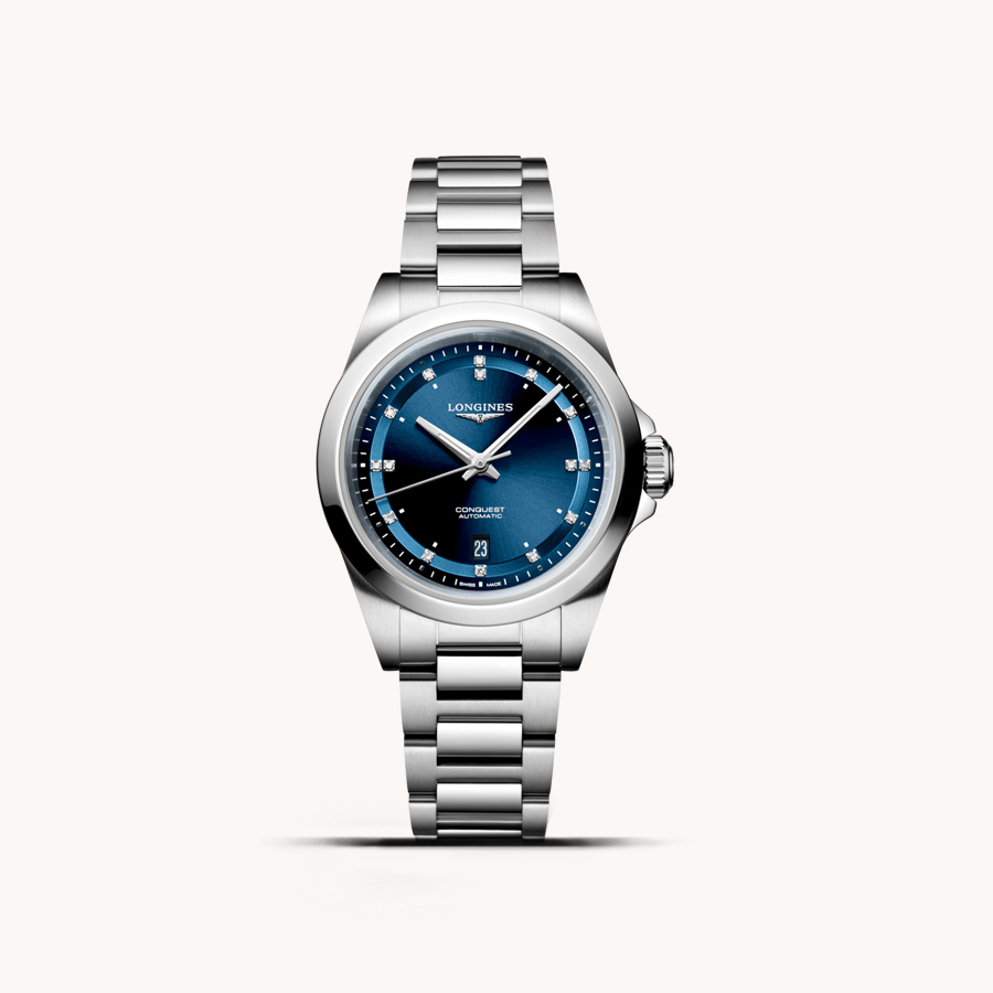 LONGINES CONQUEST BLUE WATCH 30MM