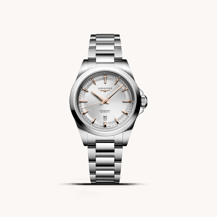 LONGINES CONQUEST GREY WATCH 31MM