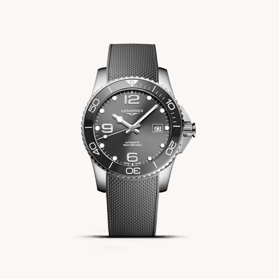 LONGINES HYDROCONQUEST GREY WATCH 41MM