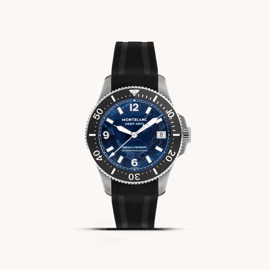 MONTBLANC ICED SEA 0 OXYGEN 43MM WATCH