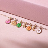 GIGI CLOZEAU MISS GIGI PENDANT ROSE GOLD AND DIAMOND